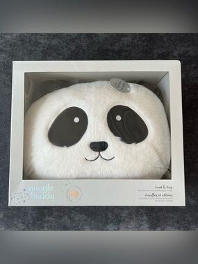NIB Snuggle Buddy Heat & Hug Panda Face